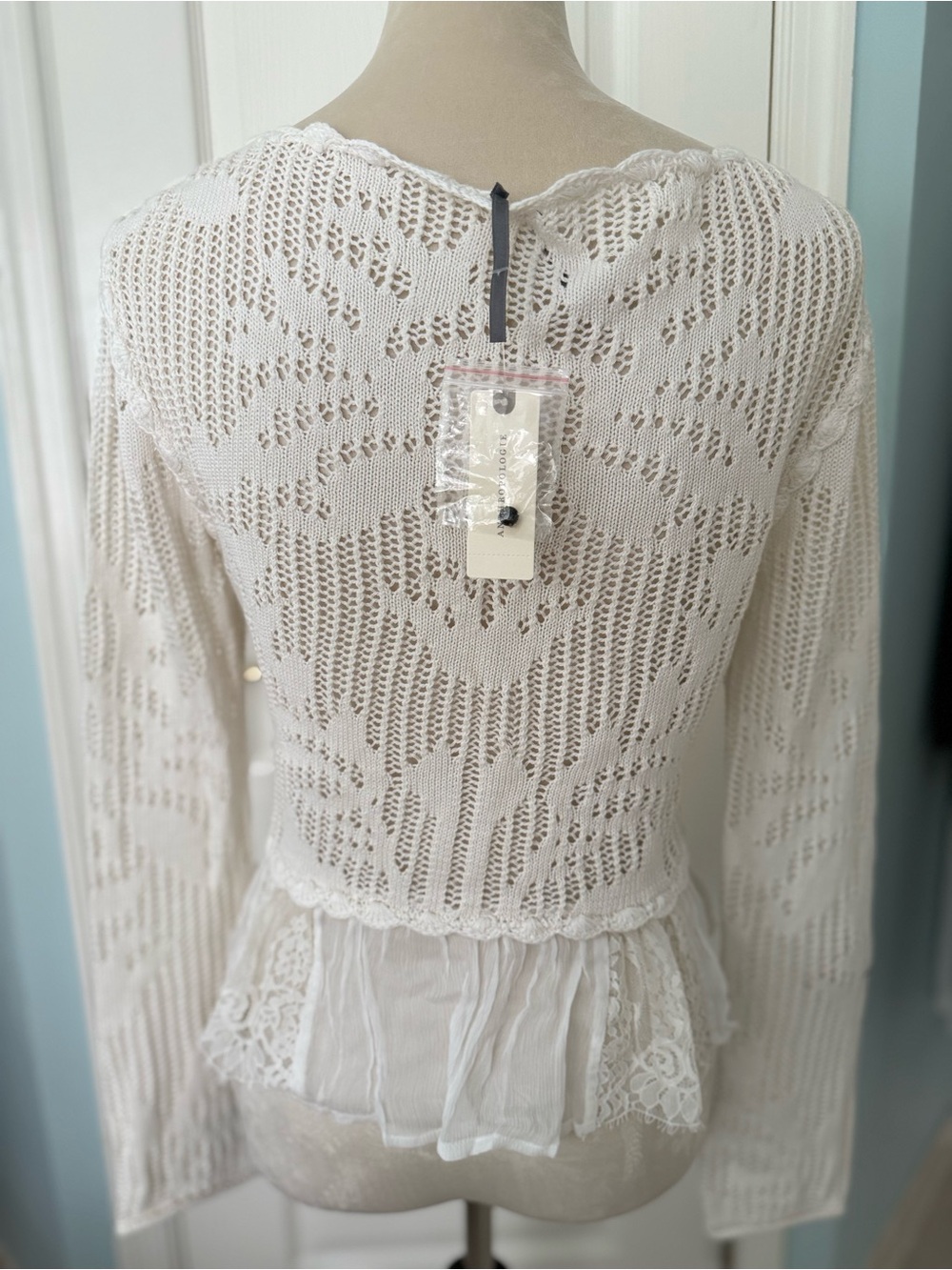 Anthropologie Floral-Embroidered Cardigan - Picture 5 of 7